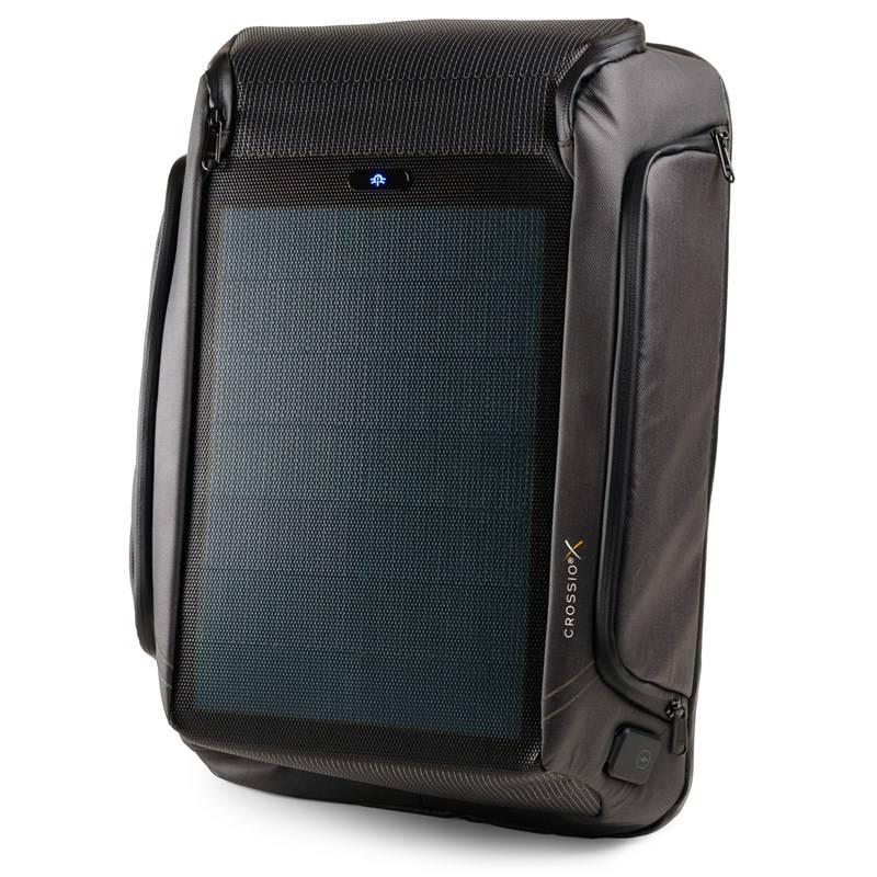 Batoh na notebook Crossio SolarBag LUMEE černý