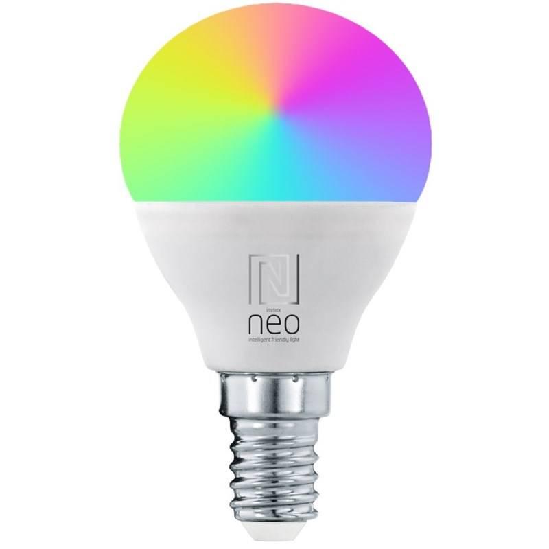 Chytrá žárovka IMMAX NEO LITE SMART LED E14 6W RGB CCT barevná a bílá, stmívatelná, Wi-Fi, P45, TUYA, Chytrá, žárovka, IMMAX, NEO, LITE, SMART, LED, E14, 6W, RGB, CCT, barevná, a, bílá, stmívatelná, Wi-Fi, P45, TUYA