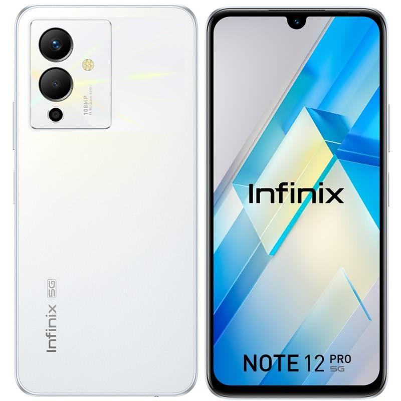 Mobilní telefon Infinix Note 12 Pro 5G 8 GB 128 GB bílý, Mobilní, telefon, Infinix, Note, 12, Pro, 5G, 8, GB, 128, GB, bílý