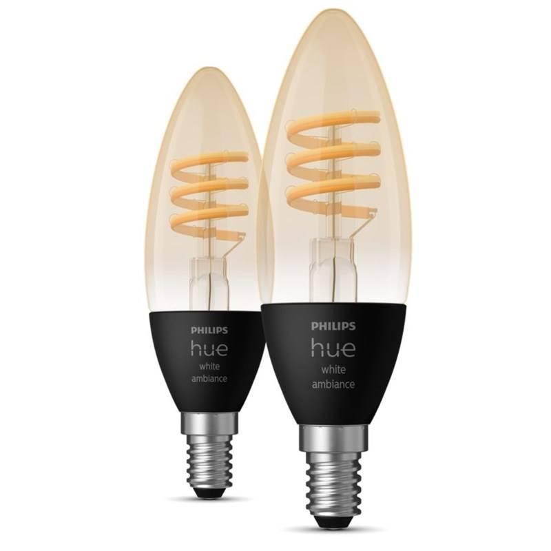 Chytrá žárovka Philips Hue svíčka E14,