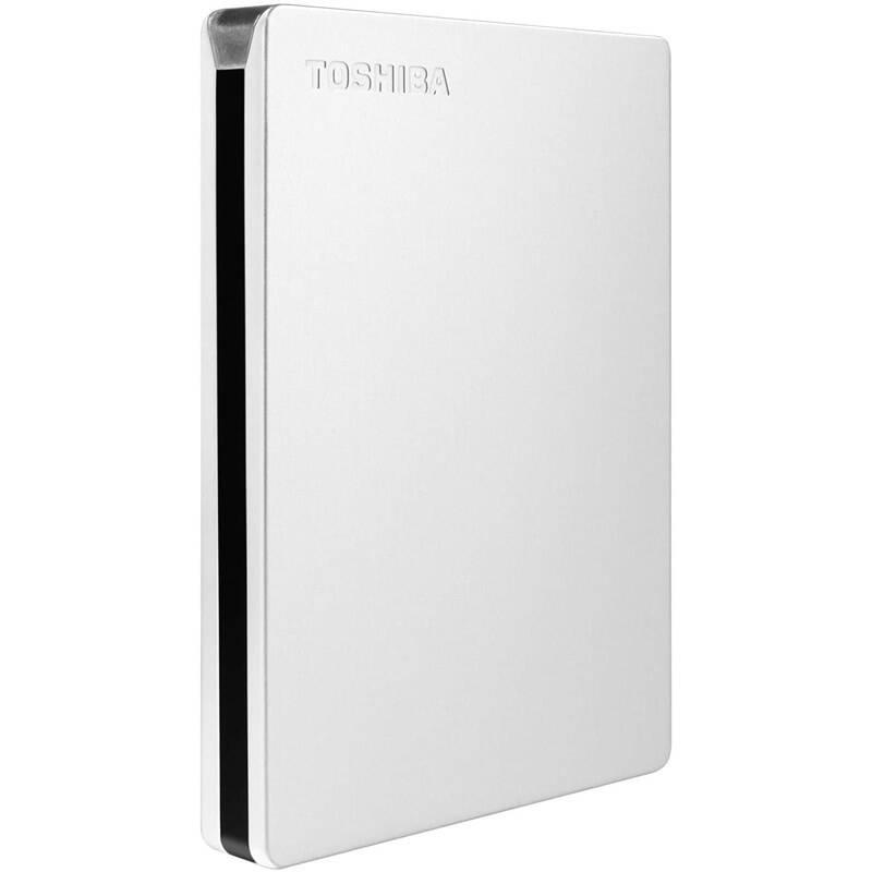 Externí pevný disk 2,5" Toshiba Canvio Slim 2TB USB 3.2 Gen 1 stříbrný