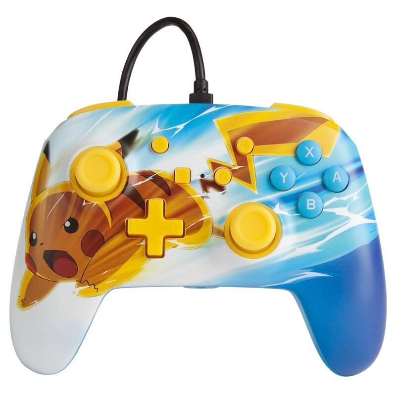 Gamepad PowerA Enhanced Wired pro Nintendo Switch - Pokémon: Pikachu Charge, Gamepad, PowerA, Enhanced, Wired, pro, Nintendo, Switch, Pokémon:, Pikachu, Charge