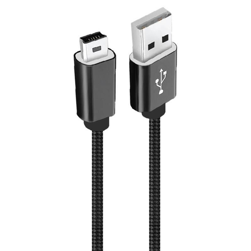 Kabel WG USB Mini USB, 1m černý, Kabel, WG, USB, Mini, USB, 1m, černý