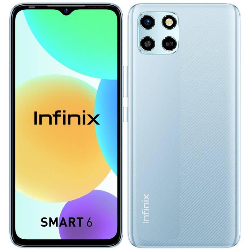 Mobilní telefon Infinix Smart 6 - Aqua Sky, Mobilní, telefon, Infinix, Smart, 6, Aqua, Sky