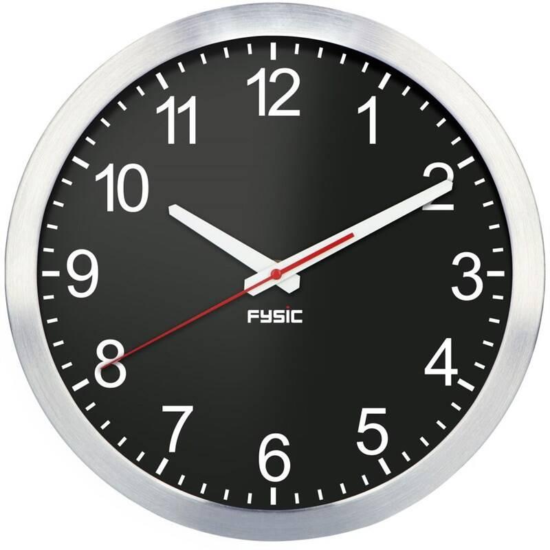 Nástěnné hodiny Lenco Fysic FK105 černé