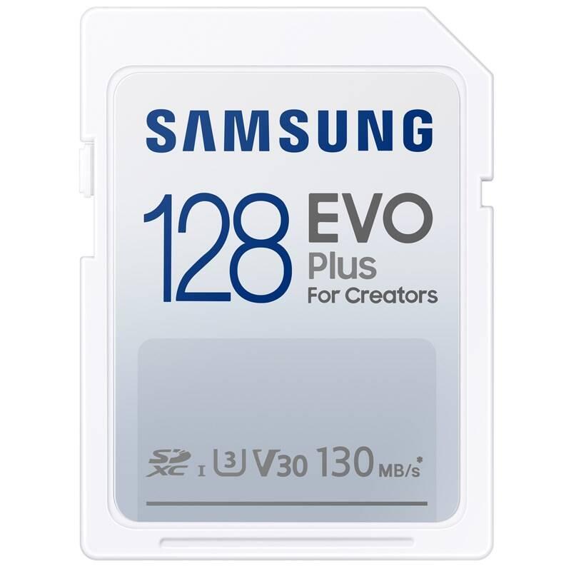 Paměťová karta Samsung EVO Plus SDXC 128 GB, Paměťová, karta, Samsung, EVO, Plus, SDXC, 128, GB