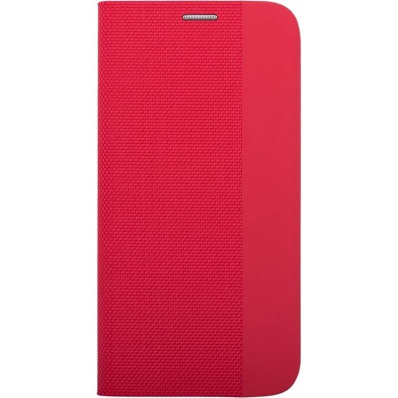 Pouzdro na mobil flipové WG Duet Motorola Moto E32s červené