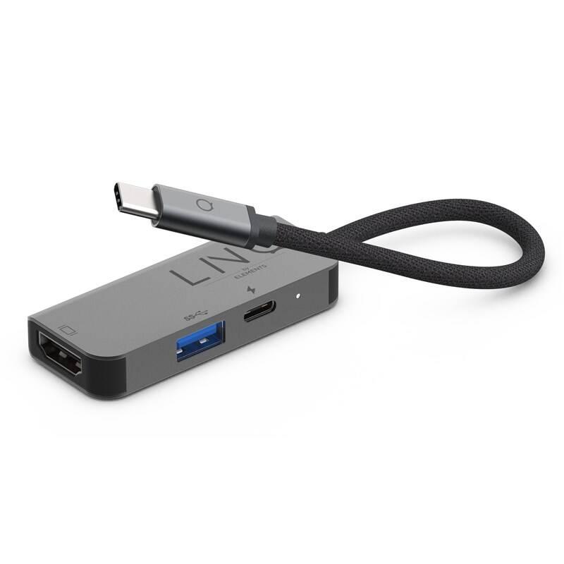 Redukce Linq byELEMENTS 3in1 USB-C HDMI