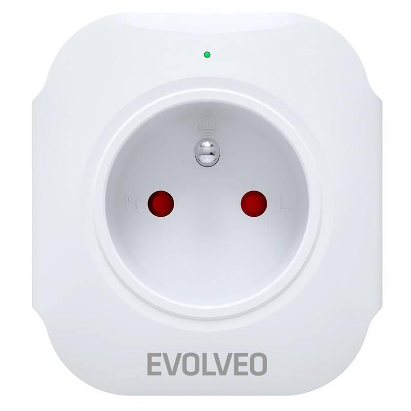 Chytrá zásuvka Evolveo Porta F16, Wi-Fi s měřením spotřeby, Chytrá, zásuvka, Evolveo, Porta, F16, Wi-Fi, s, měřením, spotřeby