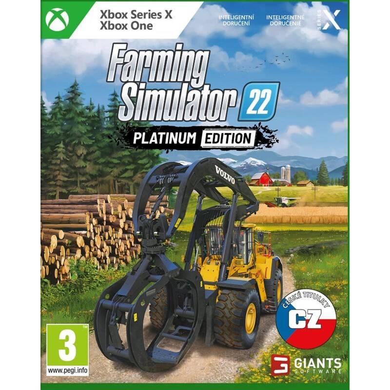 Hra GIANTS software Xbox Farming Simulator 22: Platinum Edition, Hra, GIANTS, software, Xbox, Farming, Simulator, 22:, Platinum, Edition