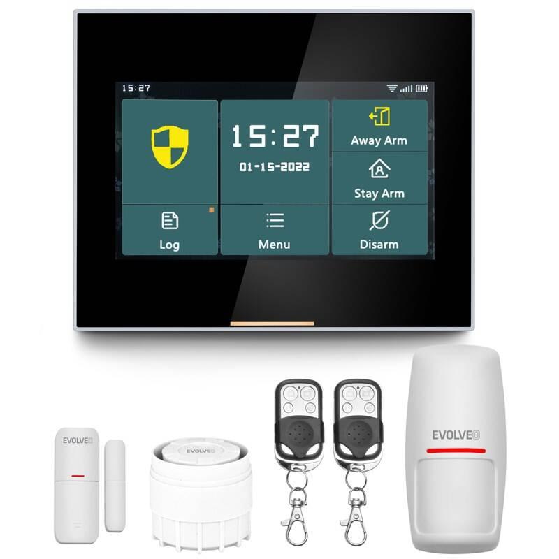 Kompletní sada Evolveo Alarmex Pro, chytrý bezdrátový Wi-Fi GSM alarm
