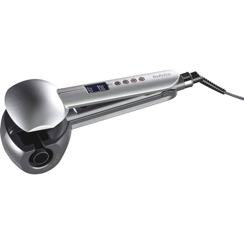 Kulma loknovací BaByliss C1600E stříbrná, Kulma, loknovací, BaByliss, C1600E, stříbrná