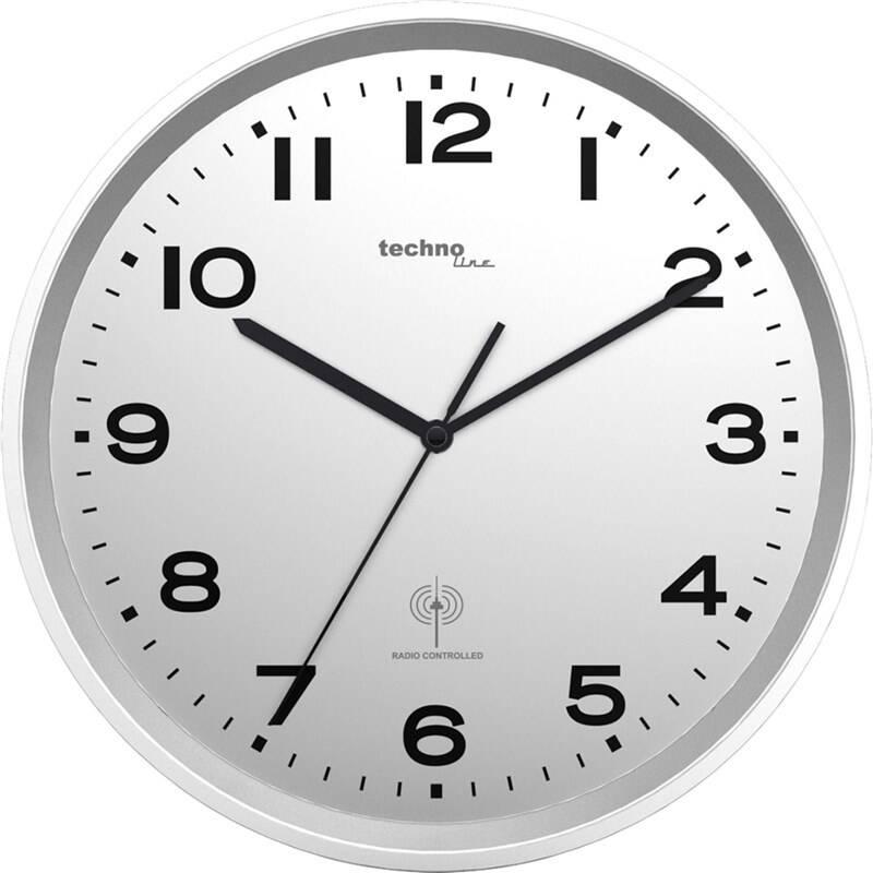Nástěnné hodiny TechnoLine WT 8500-2 stříbrné, Nástěnné, hodiny, TechnoLine, WT, 8500-2, stříbrné