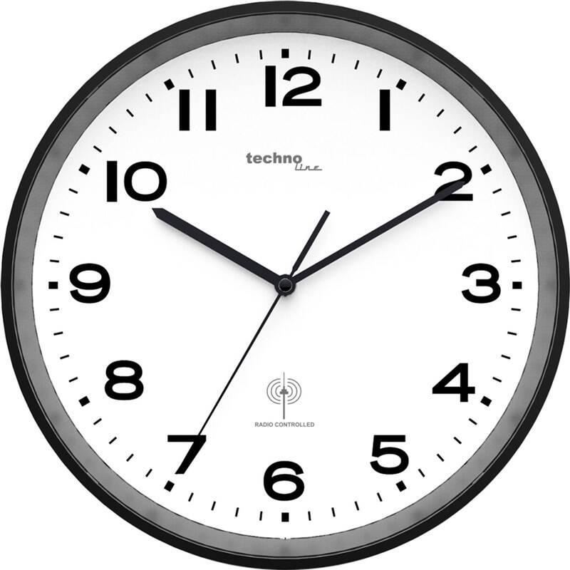 Nástěnné hodiny TechnoLine WT 8500-3 černé bílé, Nástěnné, hodiny, TechnoLine, WT, 8500-3, černé, bílé