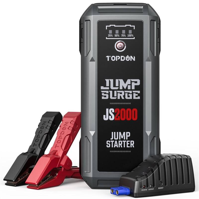 Powerbank Topdon Car Jump Starter JumpSurge 2000, 16000 mAh černá, Powerbank, Topdon, Car, Jump, Starter, JumpSurge, 2000, 16000, mAh, černá