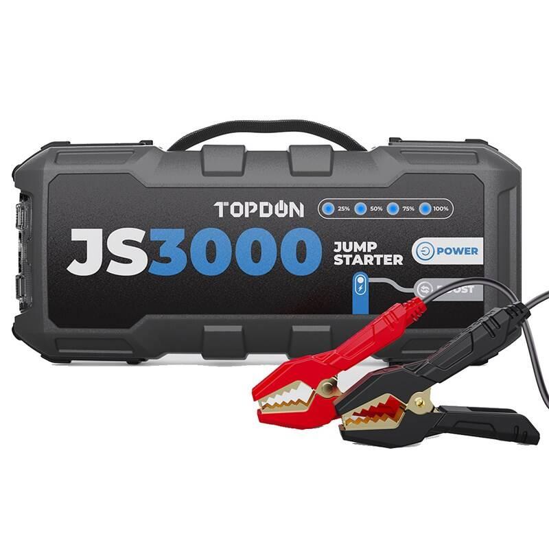 Powerbank Topdon Car Jump Starter JumpSurge 3000, 24000 mAh černá, Powerbank, Topdon, Car, Jump, Starter, JumpSurge, 3000, 24000, mAh, černá