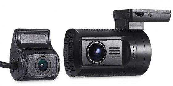 Autokamera Dual Lens Vehicle BlackBox DVR Full HD 1080p