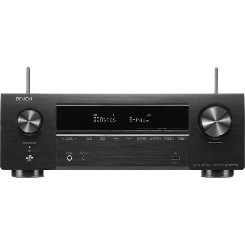 AV Receiver Denon AVR-X1700H DAB černý