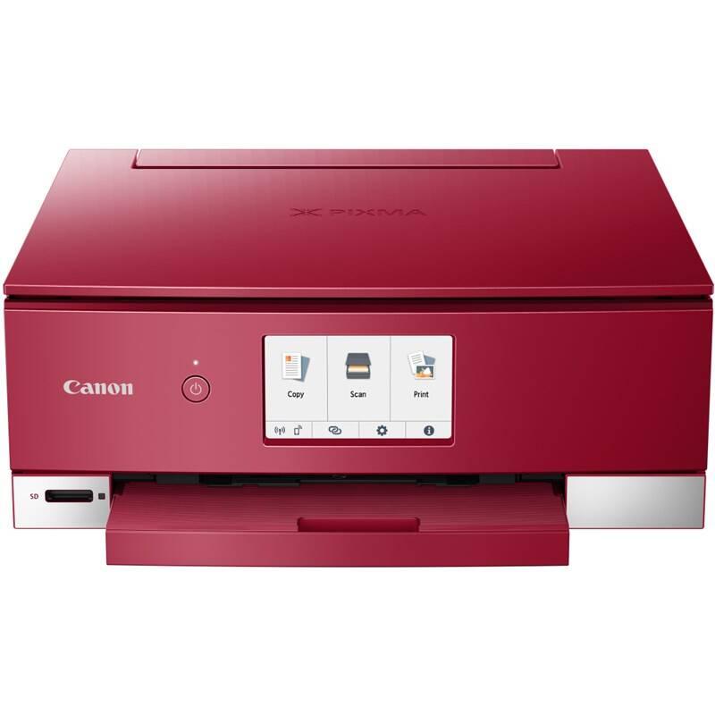 Tiskárna multifunkční Canon PIXMA TS8352A červený
