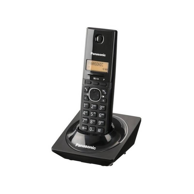 Domácí telefon Panasonic KX-TG1711FXB černý, Domácí, telefon, Panasonic, KX-TG1711FXB, černý