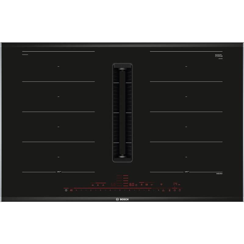 Indukční varná deska s odsáváním Bosch Serie 8 PXX875D57E černá
