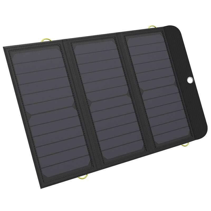 Solární panel Sandberg Solar Charger 21W 2xUSB USB-C černý