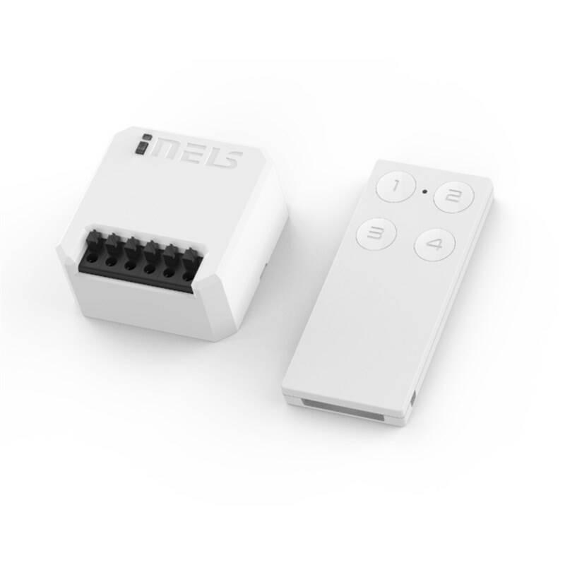 Stmívač INELS klíčenka, set bílý