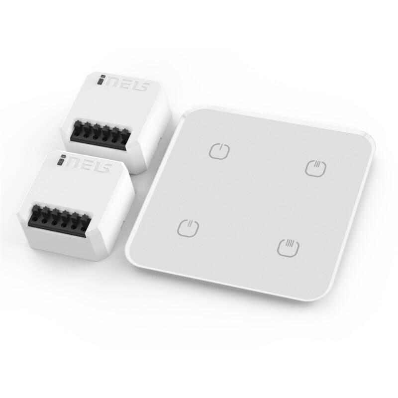 Stmívač INELS Luxury, set bílý