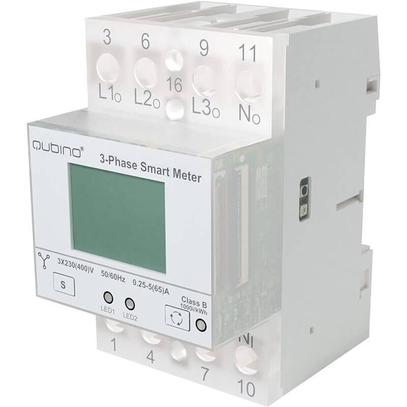 Chytrý elektroměr Qubino 3fázový, Z-Wave