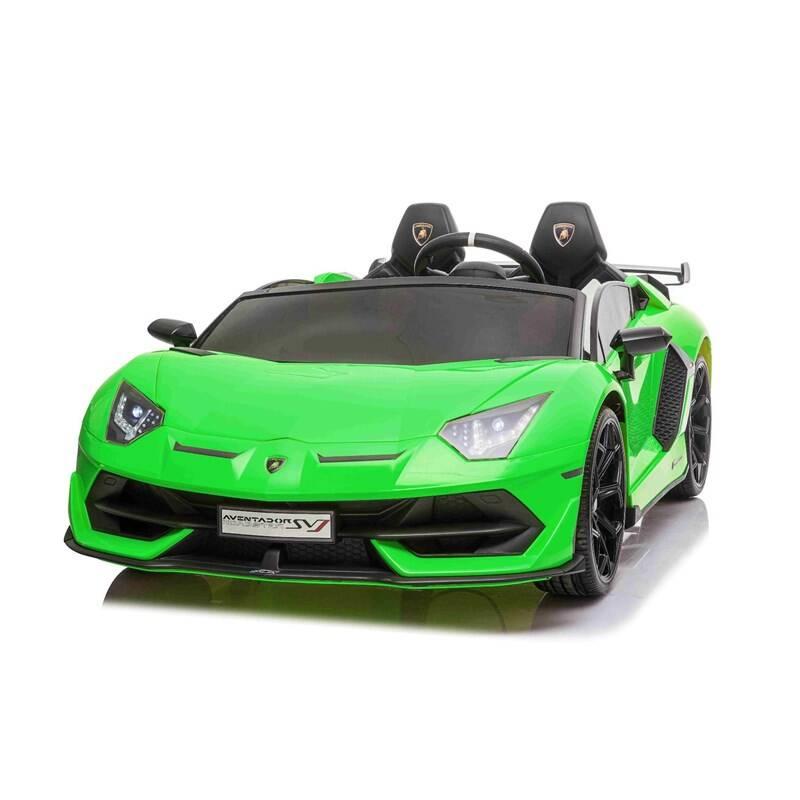 Elektrické autíčko Beneo Lamborghini Aventador 24V dvojmístné zelené, Elektrické, autíčko, Beneo, Lamborghini, Aventador, 24V, dvojmístné, zelené