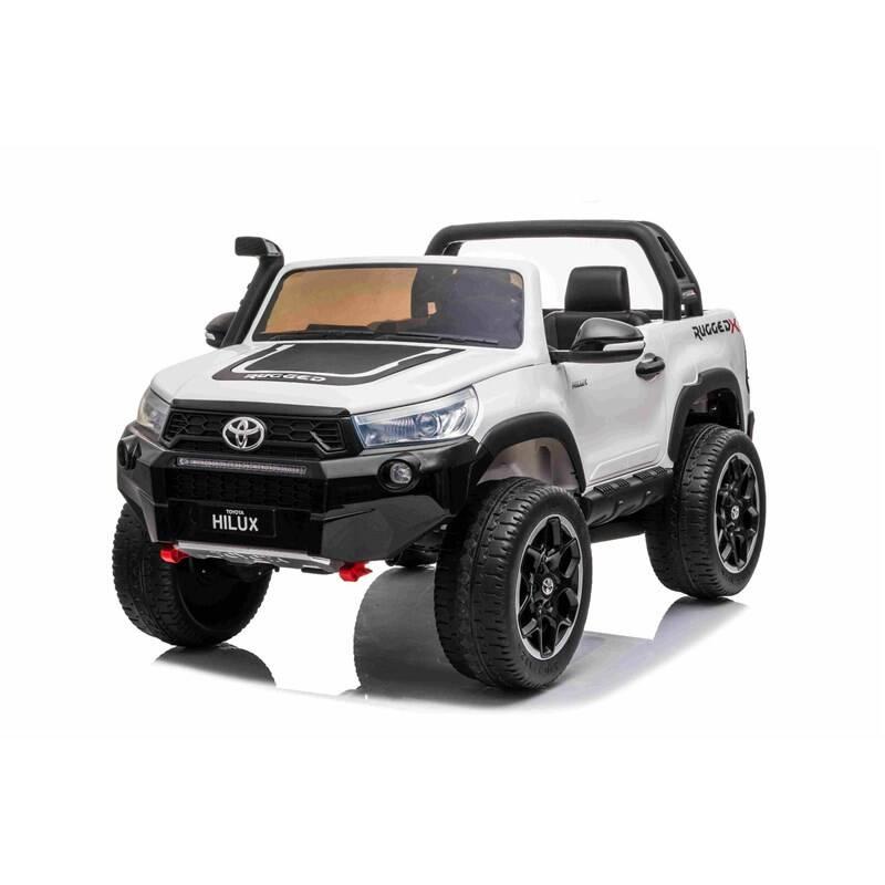 Elektrické autíčko Beneo Toyota Hilux 4X4 bílé