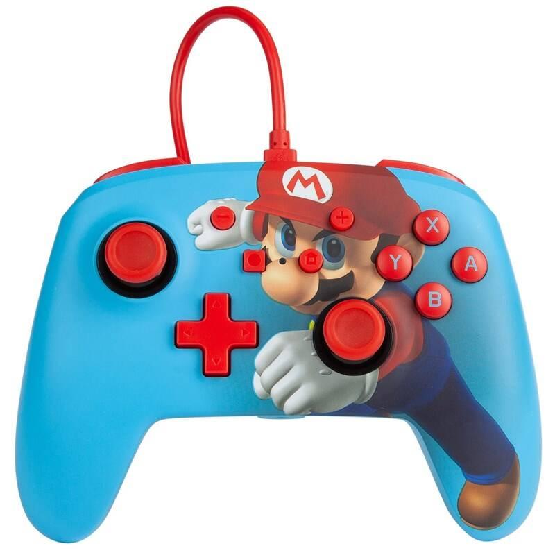 Gamepad PowerA Enhanced Wired pro Nintendo Switch - Mario Punch