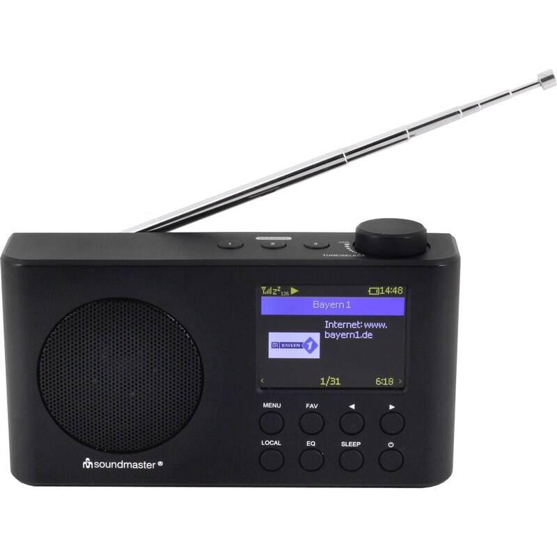 Internetový radiopřijímač s DAB Soundmaster IR6500SW černý