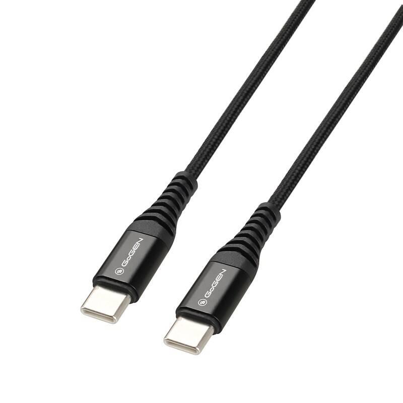 Kabel GoGEN USB-C USB-C, 1m, opletený