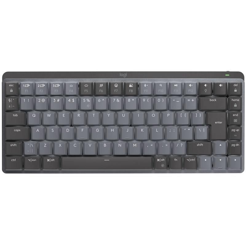 Klávesnice Logitech MX Mechanical Mini, Clicky, US - graphite