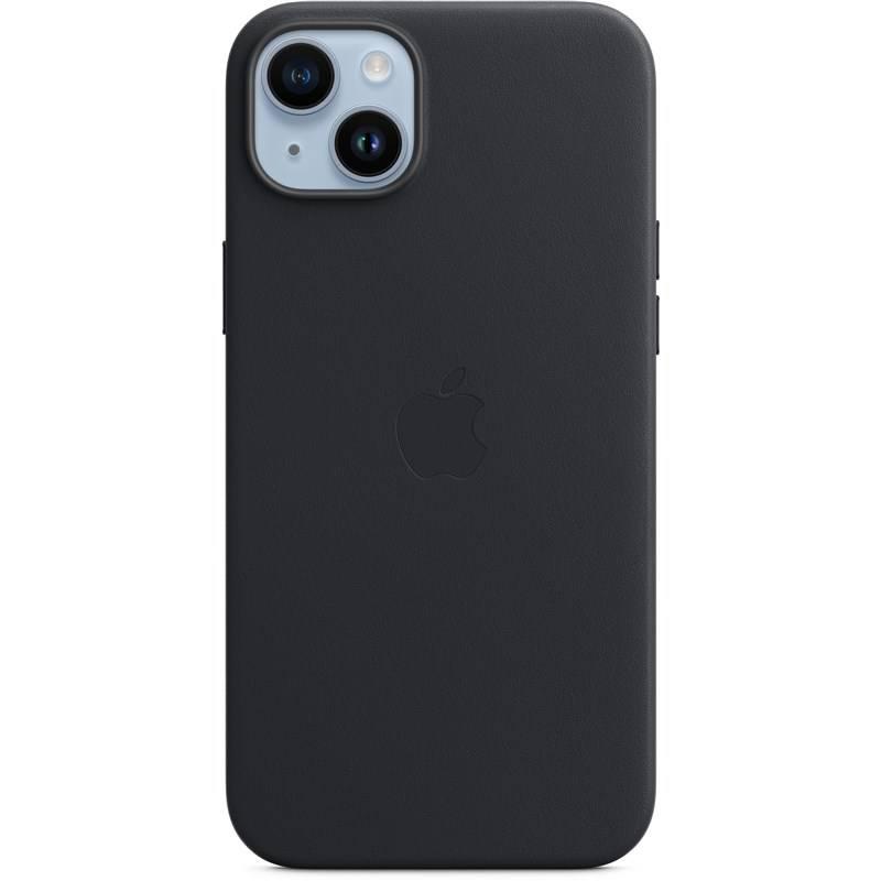 Kryt na mobil Apple Leather Case s MagSafe pro iPhone 14 Plus - temně inkoustový, Kryt, na, mobil, Apple, Leather, Case, s, MagSafe, pro, iPhone, 14, Plus, temně, inkoustový