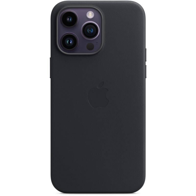 Kryt na mobil Apple Leather Case s MagSafe pro iPhone 14 Pro Max - temně inkoustový