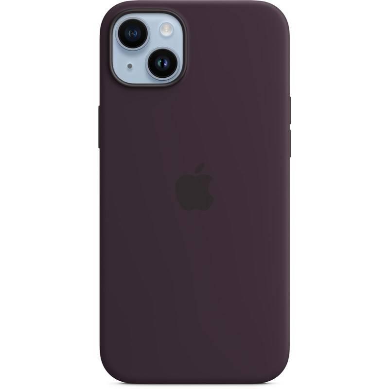 Kryt na mobil Apple Silicone Case s MagSafe pro iPhone 14 Plus - bezinkově fialový