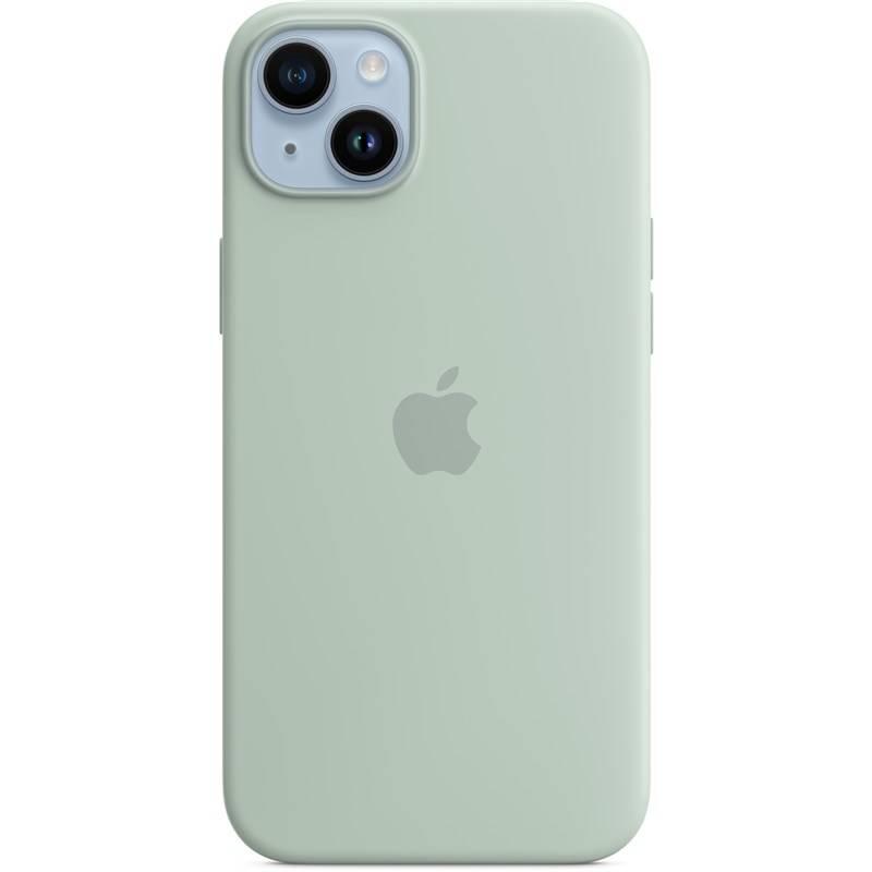 Kryt na mobil Apple Silicone Case s MagSafe pro iPhone 14 Plus - dužnatkově modrý, Kryt, na, mobil, Apple, Silicone, Case, s, MagSafe, pro, iPhone, 14, Plus, dužnatkově, modrý