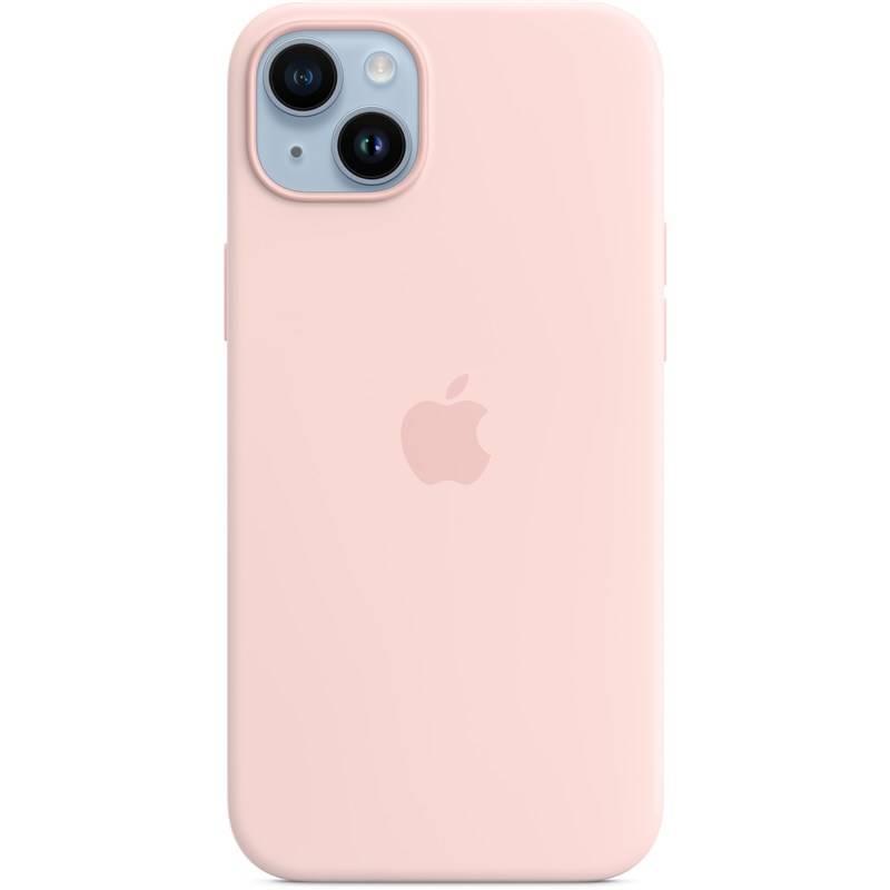 Kryt na mobil Apple Silicone Case s MagSafe pro iPhone 14 Plus - křídově růžový, Kryt, na, mobil, Apple, Silicone, Case, s, MagSafe, pro, iPhone, 14, Plus, křídově, růžový
