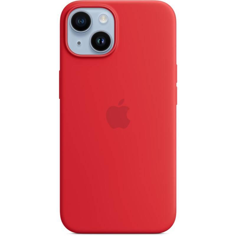 Kryt na mobil Apple Silicone Case s MagSafe pro iPhone 14 - RED