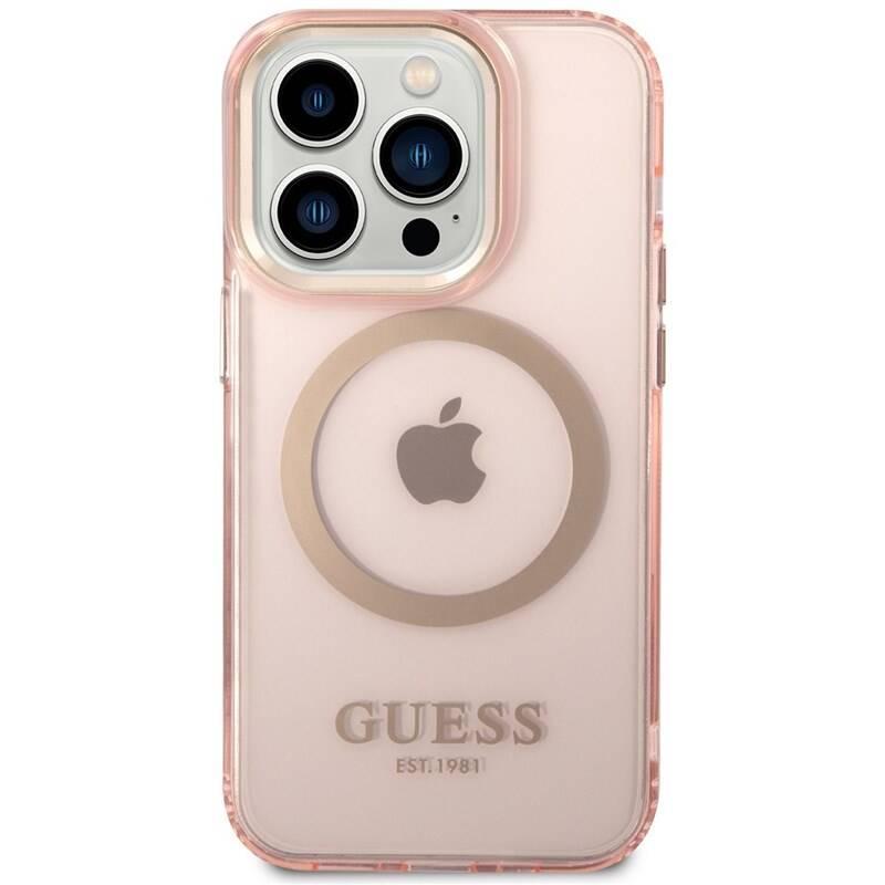 Kryt na mobil Guess Translucent MagSafe