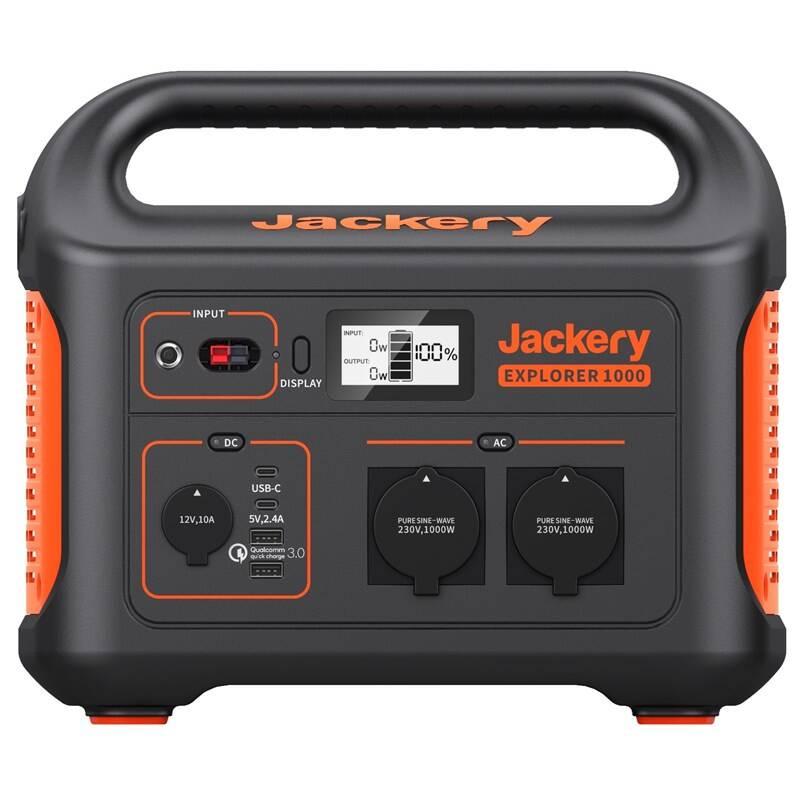 Nabíjecí stanice Jackery Explorer 1000 černá oranžová