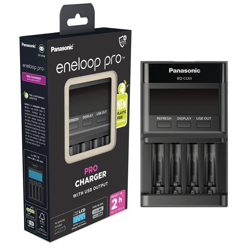 Nabíječka Panasonic Eneloop Pro Smart-Charger LCD Display pro AA,AAA, Nabíječka, Panasonic, Eneloop, Pro, Smart-Charger, LCD, Display, pro, AA,AAA