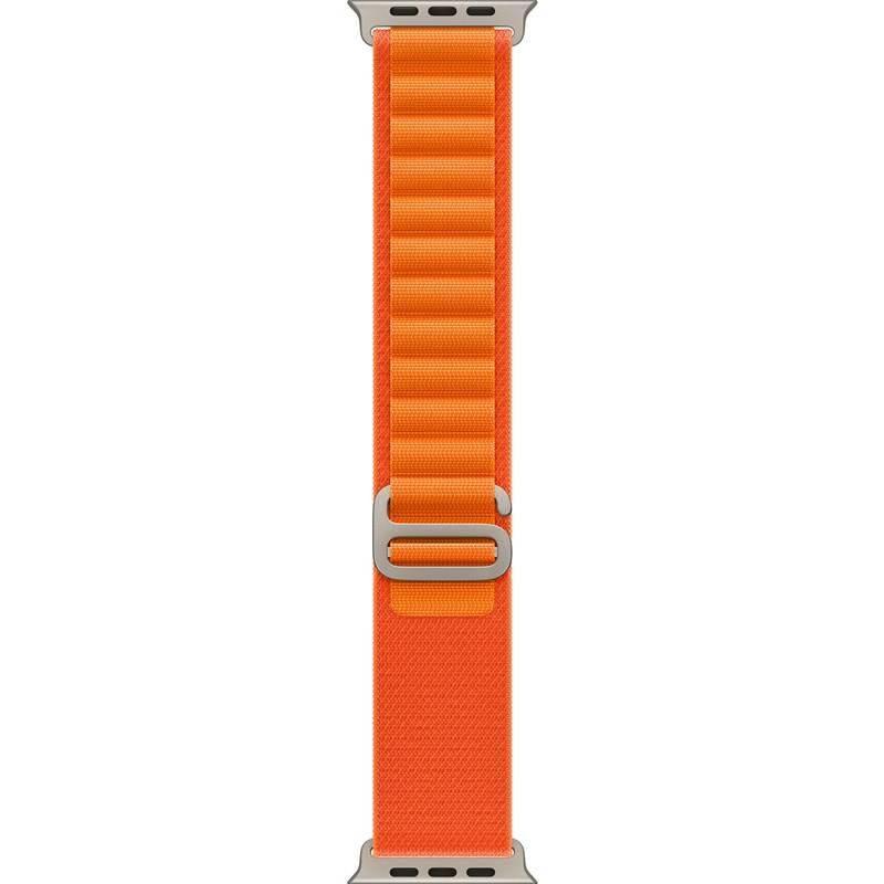 Řemínek Apple 49mm oranžový alpský tah - L