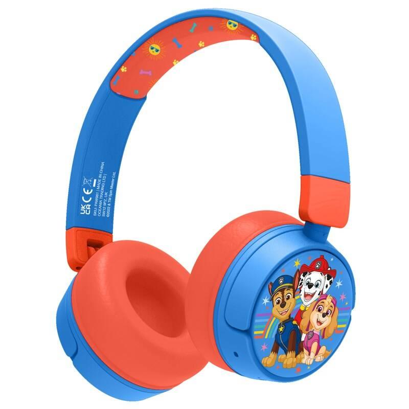 Sluchátka OTL Technologies PAW Patrol Kids Wireless modrá, Sluchátka, OTL, Technologies, PAW, Patrol, Kids, Wireless, modrá