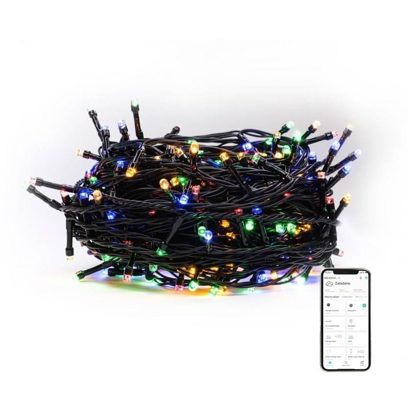 Vánoční osvětlení IMMAX NEO LITE SMART LED - řetěz, 400ks diod WW RGB, Wi-Fi, TUYA, 40m, Vánoční, osvětlení, IMMAX, NEO, LITE, SMART, LED, řetěz, 400ks, diod, WW, RGB, Wi-Fi, TUYA, 40m