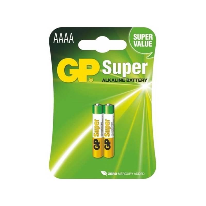 Baterie alkalická GP 25A, AAAA, 2ks