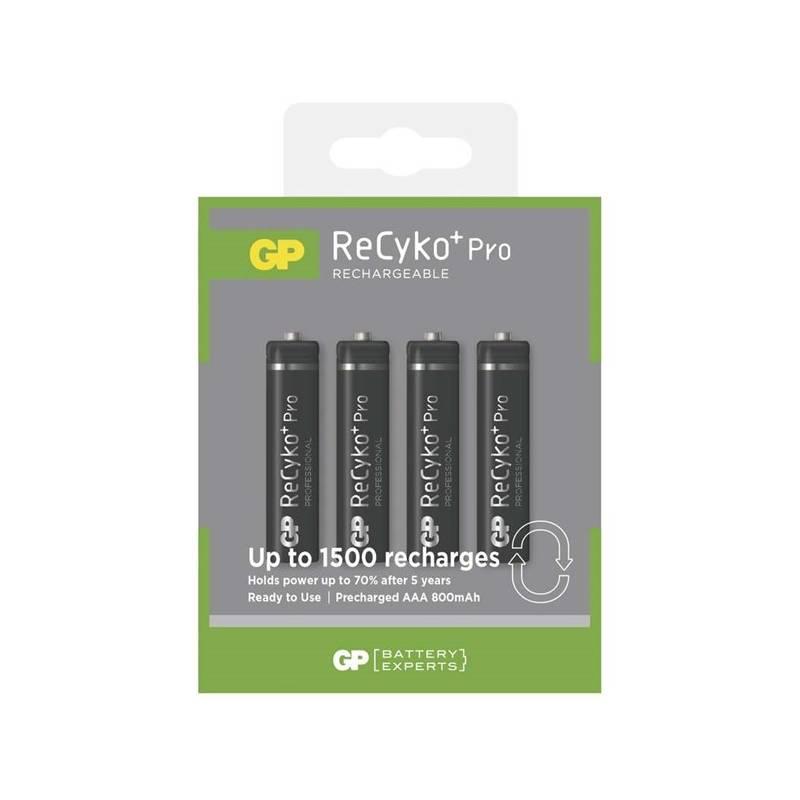 Baterie nabíjecí GP ReCyko Pro AAA,