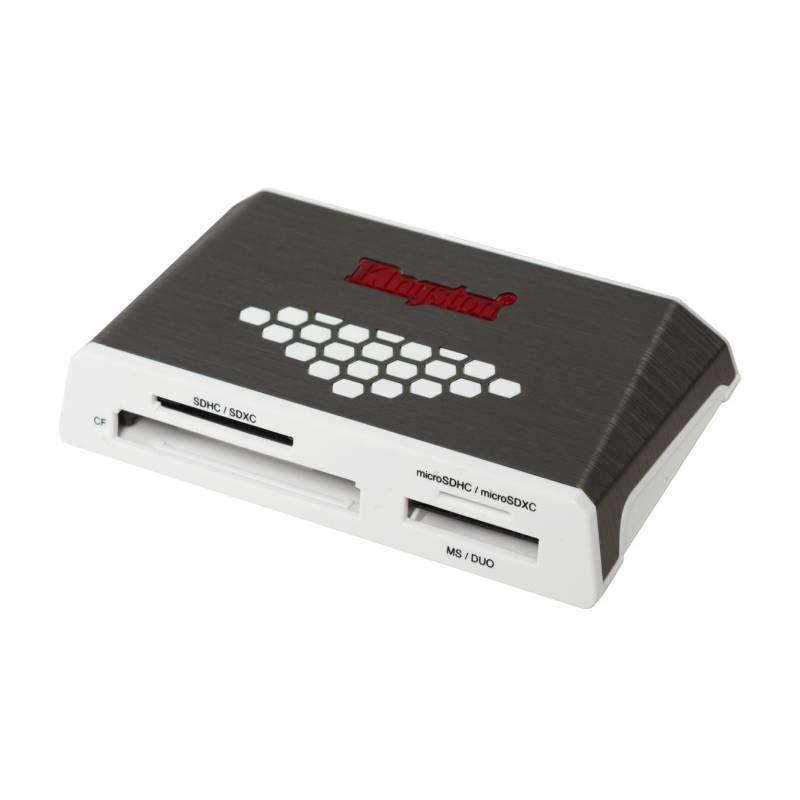 Čtečka paměťových karet Kingston USB 3.0 High-Speed, Čtečka, paměťových, karet, Kingston, USB, 3.0, High-Speed